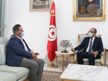 رئيس الحكومة يلتقي الرئيس السابق للنقابة الوطنية للصحفيين التونسين