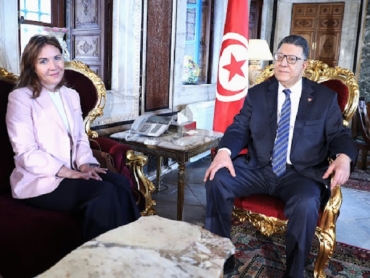 خلال لقاءها مع رئيس البرلمان "إبراهيم بودربالة" ، رئيسة مكتب مجلس أوروبا بتونس تقدّم مقترح تعاون مع البرلمان في مجال مكافحة الفساد