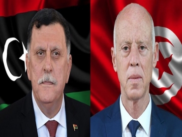 استعداد متبادل لسعيّد و السّراج لدعم كل من ليبيا و تونس